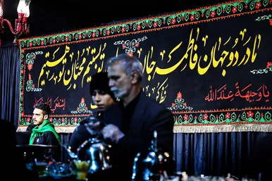 حال و هوای فاطمیه در خیابان های مشهد