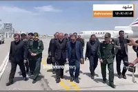 ویدئو | وزیر کشور وارد مشهد شد (۳ خرداد ۱۴۰۳)