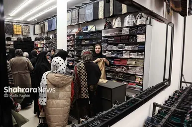 حال‌وهوای بازار مشهد در روز مادر ۱۴۰۳