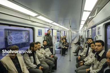 گزارش تصویری | بهره‌برداری از سکوی دوم خط ۳ متروی مشهد