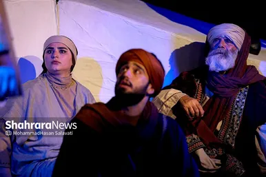 نمایش آئینی «آهوان»