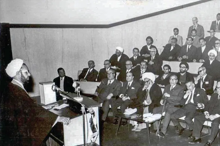 شهید مطهری در کنگره هزاره شیخ طوسی