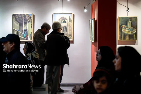 مراسم بزرگداشت «مرتضی روحانی» در نگارخانه رضوان مشهد