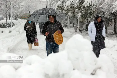 ایران زیباست | بارش برف در رشت