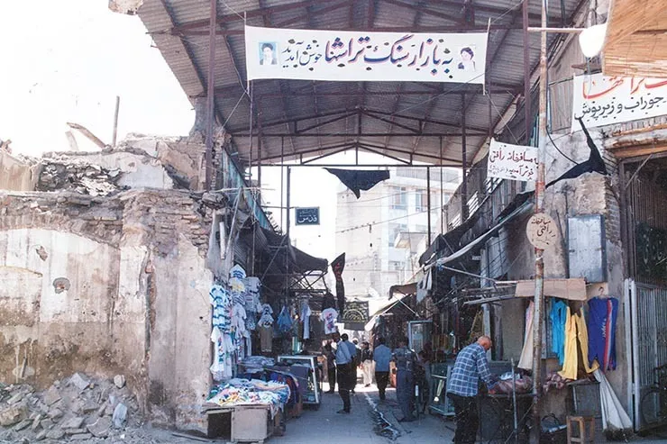 یادی از بازار سنگ‌تراشان مشهد که روزگاری همسایه حرم بوده است