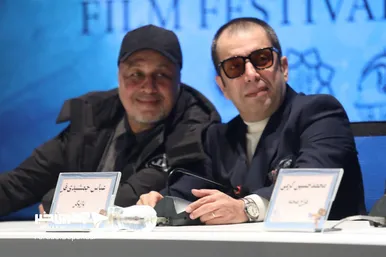 گزارش تصویری | فتوکال و نشست خبری فیلم «صددام» با حضور رضا عطاران و عباس جمشیدی فر