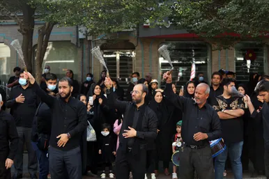 عزاداری روز تاسوعا در مشهد مقدس