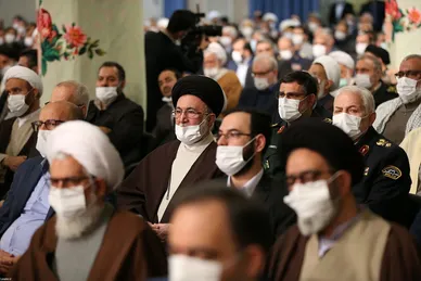 عکس | دیدار جمعی از مسئولان نظام و سفیران کشورهای اسلامی با مقام معظم رهبری
