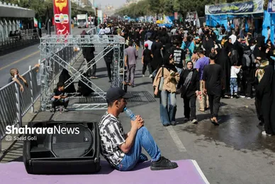 گزارش تصویری | آیین باشکوه جاماندگان اربعین در مشهد