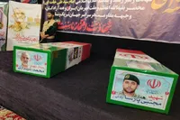 مراسم تشییع و تدفین پیکر رئیس‌دفتر نظامی رهبر شهید انقلاب اسلامی در مشهد برگزار شد (۲۴ اسفند ۱۴۰۴) + فیلم