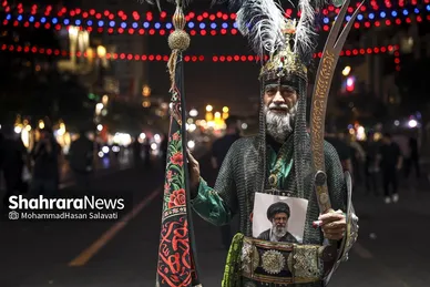 گزارش تصویری | حال و هوای خیابان امام رضا (ع) مشهد، ۱۲ ساعت قبل از تشییع پیکر رهبر شهید انقلاب