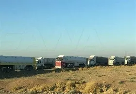 آمریکا ۸۸ تانکر سوخت سوریه را دزدید