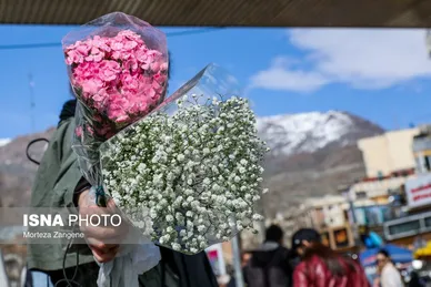 میدان تجریش در آستانه نوروز ۱۴۰۳