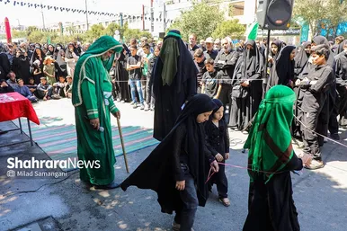 عکس‌هایی از مراسم جاماندگان اربعین در مشهد (۴ شهریور ۱۴۰۳)