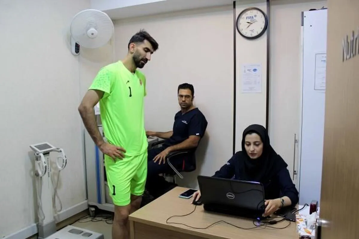 تست پزشکی بازیکنان پرسپولیس + عکس
