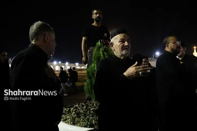گزارش تصویری | آیین مشعل‌گردانی نجفی‌های مقیم مشهد