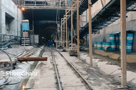 پیشرفت فیزیکی ۹۰ درصدی بخش سازه&zwnj;ای ایستگاه&zwnj;های فاز اول خط&zwnj;سه مترو مشهد