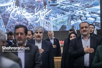 گزارش تصویری | همایش «نهضت توسعه عدالت آموزشی با رویکرد محرومیت‌زدایی از فضاها و تجهیزات آموزشی و کیفیت‌بخشی با مشارکت مردم» با حضور رئیس‌جمهور