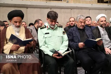 مجلس بزرگداشت شهدای خدمت در محضر مقام معظم رهبری