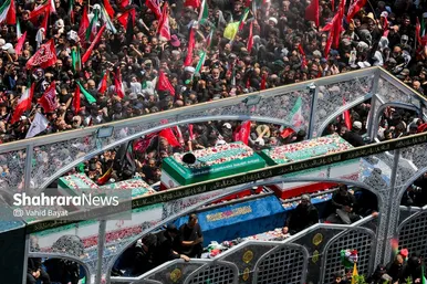 گزارش تصویری | تشییع پیکر امام شهید در تهران (۱۵ تیر ۱۴۰۵) - ۱