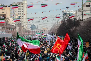 راهپیمایی 22 بهمن در مشهد - 3