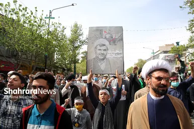 تشییع پیکر شهید حجت الاسلام محمد اصلانی در مشهد