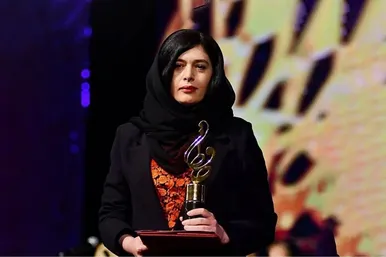 عکس‌هایی از هنرمندان در جشن «حافظ»