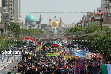 راهپیمایی روز جهانی قدس در مشهد