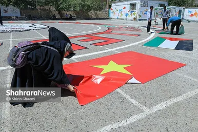 گزارش تصویری | درنا برای کودکان میناب