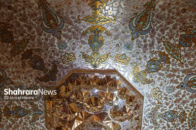 هنر معماری اسلامی در رواق دارالمرحمه حرم مطهر رضوی