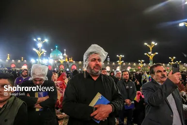 گزارش تصویری | مراسم احیای سومین شب قدر در حرم مطهر امام رضا (ع)