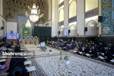 گزارش تصویری | جزء خوانی قرآن کریم در مسجدگوهرشاد حرم مطهر رضوی