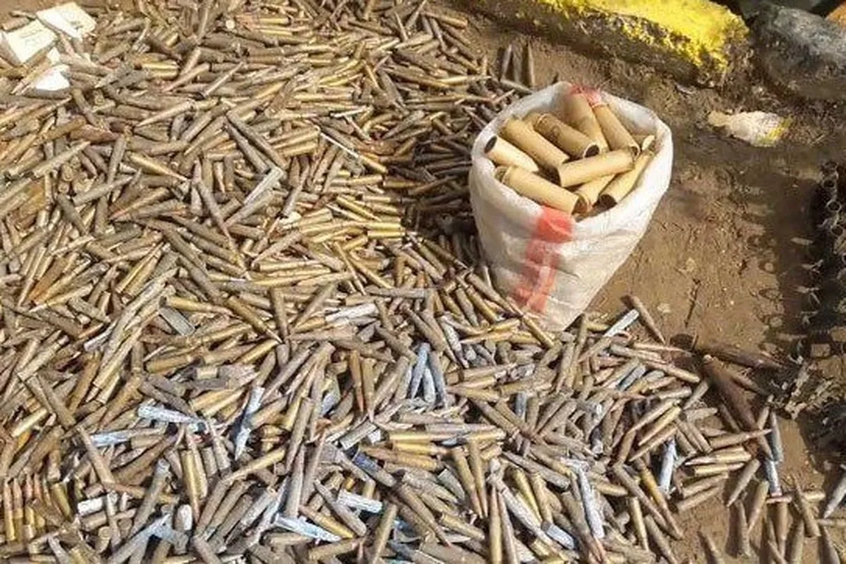 یک انبار مهمات داعش در جنوب سوریه کشف شد
