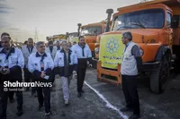 مانور تمام عیار بحران در شهر مشهدمقدس | شهردار مشهد از حضور ۴۰۰ خودرو و ۷۰۰ نیروی شهرداری در مانور تمام عیار ترکیبی زلزله خبر داد + فیلم