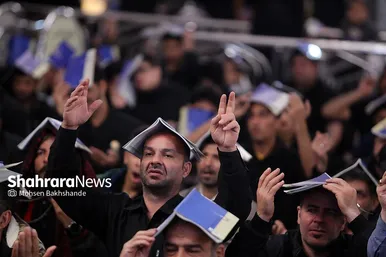 مراسم احیای ناشنوایان در حرم مطهر امام رضا(ع)