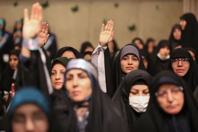 گزارش تصویری | دیدار هزاران نفر از زنان و دختران با رهبر معظم انقلاب اسلامی (۱۲ آذر ۱۴۰۴)