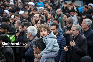 دسته عزای علوی در روز شهادت حضرت علی(ع) در مشهد