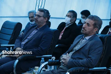 آیین افتتاح پل طبرسی به رسالت در مشهد
