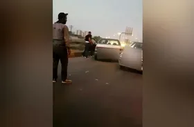 تبرکِشی وحشیانه در جاده کمربندی گرگان + فیلم