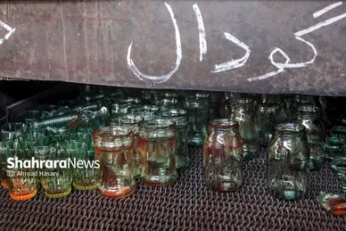 کارگاه شیشه گری سنتی