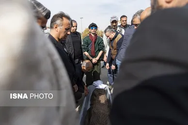 گزارش تصویری | مراسم تشییع پیکر «همایون ارشادی»