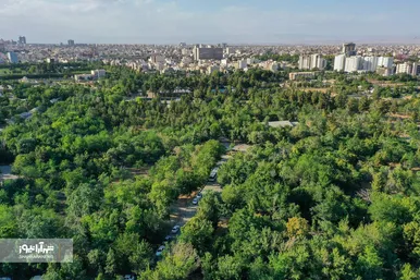 تصاویر هوایی از بازگشایی معابر پادگان لشکر ۷۷ ارتش در مشهد