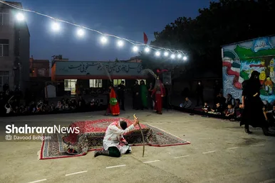 آیین سنتی تعزیه خوانی در دهه اول محرم
