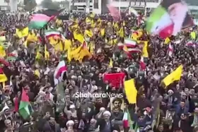 ویدئو | اجتماع بزرگ مردمی &laquo;حزب الله زنده است&raquo; در مشهدمقدس (۸ مهر ۱۴۰۳)