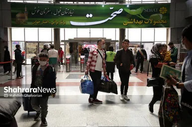 موج بازگشت مسافران نوروزی از مشهد