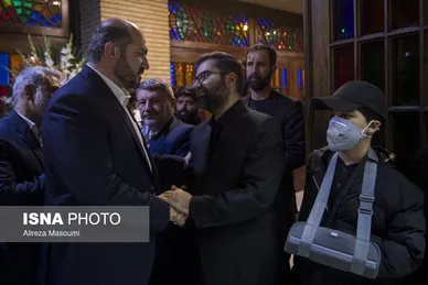 گزارش تصویری | مراسم یادبود درگذشتگان خانواده معاون رئیس‌جمهور