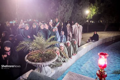 گزارش تصویری | آیین رونمایی از یادمان شهدای گمنام بوستان ملت