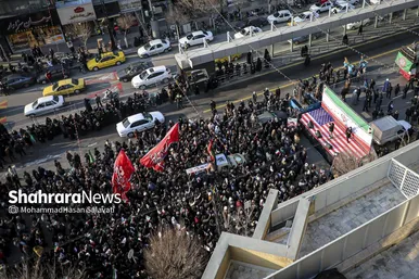 گزارش تصویری | مراسم تشییع پیکر مطهر شهید مدافع امنیت «مهدی ظریف» در مشهد ۲