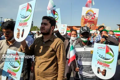 راهپیمایی روز جهانی قدس در مشهد