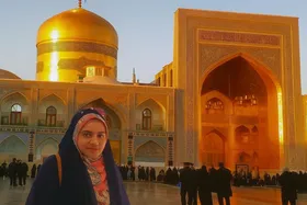 رتبه هشت کنکورم را از امام رضا (ع) دارم